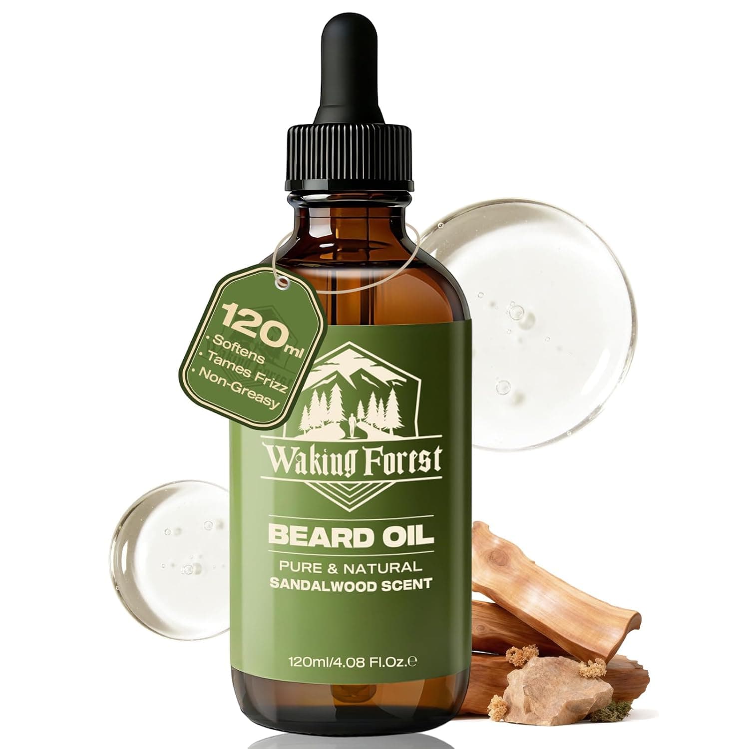 Sandalwood Beard Oil - Halal gift for Muslim men