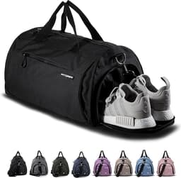 Fitgriff Gym Duffle Bag with Shoe Compartment