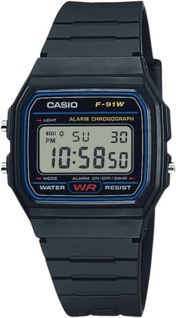 Casio F91W Classic Resin Digital Watch
